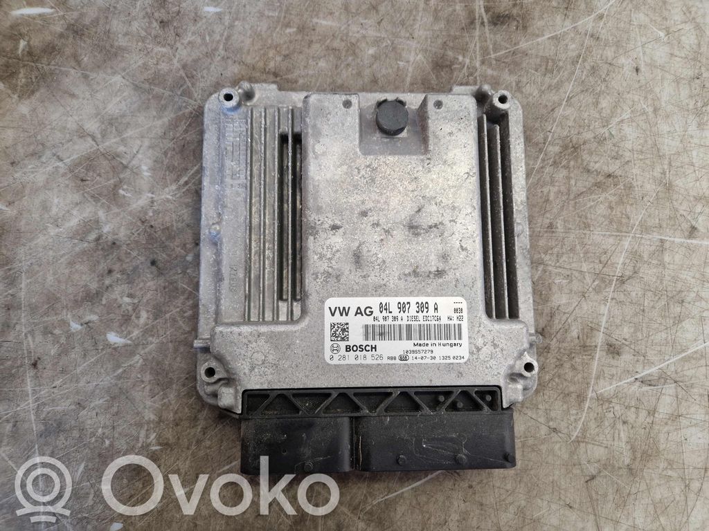 Engine control unit/module   04L907309A,028118526,028118526,04L906021AE,04L907309A,5G0