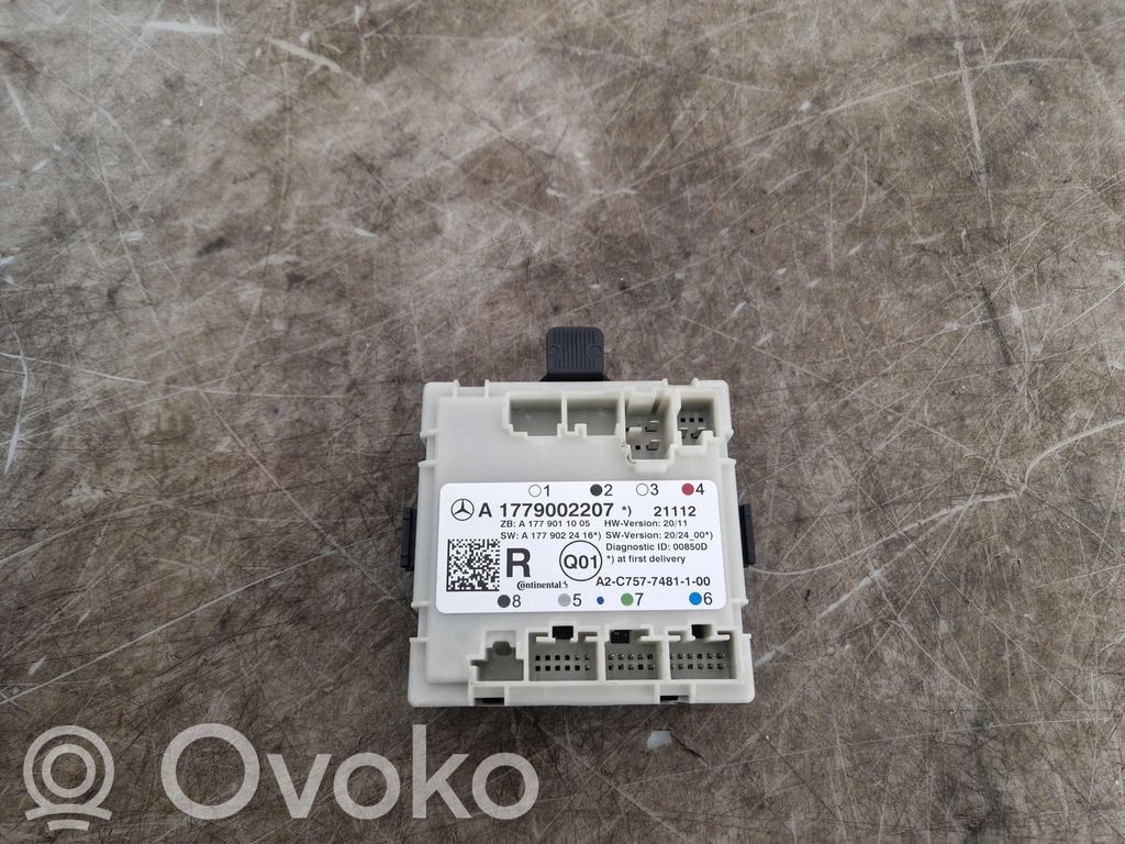 Mercedes-Benz CLA C117 X117 W117 Alte unități/module de control 