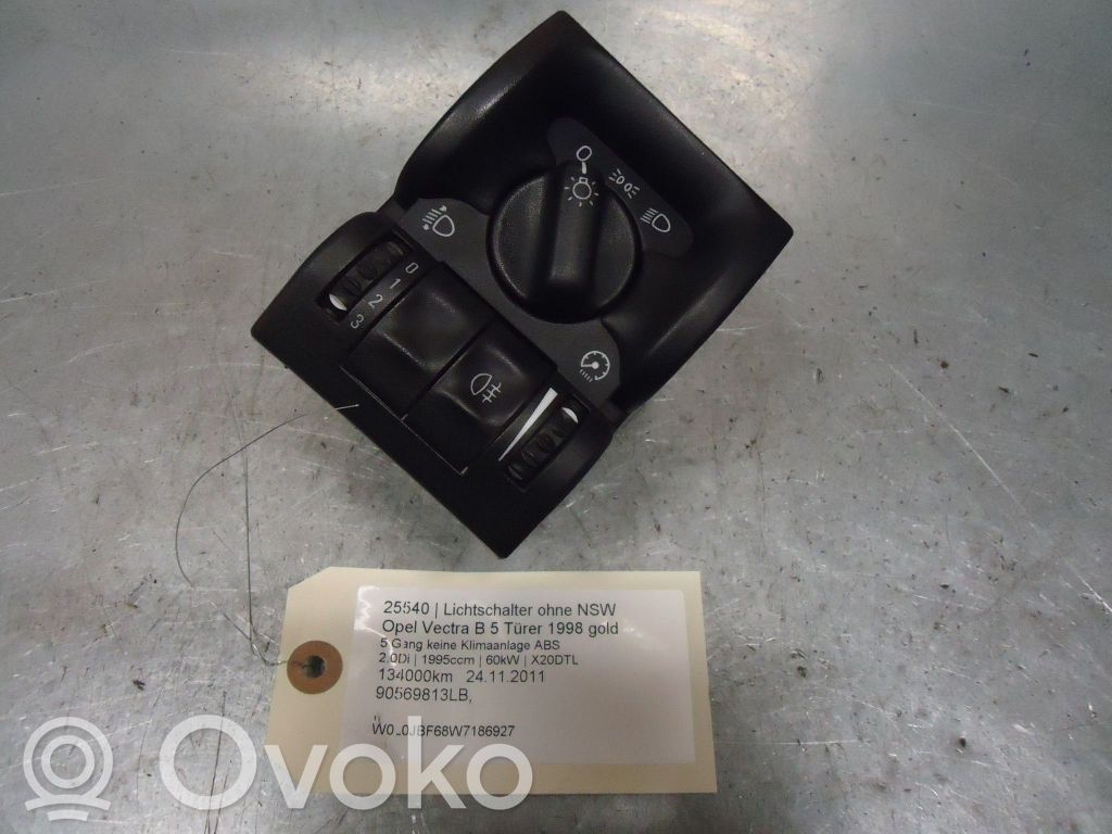Light switch   90569813LB,90569813LB