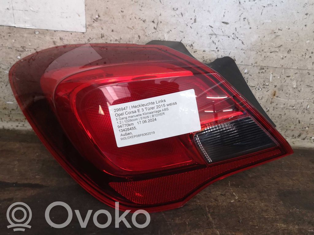 Opel Corsa E Luz trasera/de freno