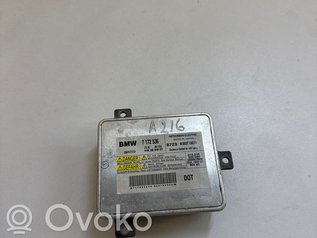 Module de ballast de phare Xenon   7172536,W003T19571