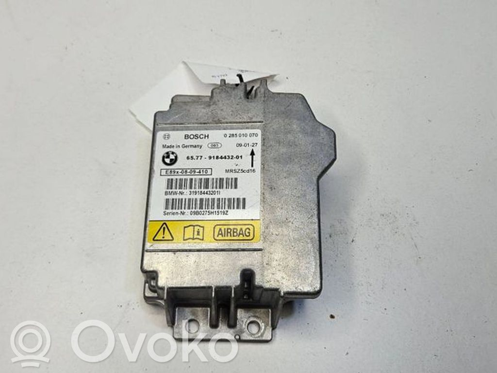 Turvatyynyn ohjainlaite/moduuli   9184432,9184432,0285010070,31918443201I,MRSZ5CG16