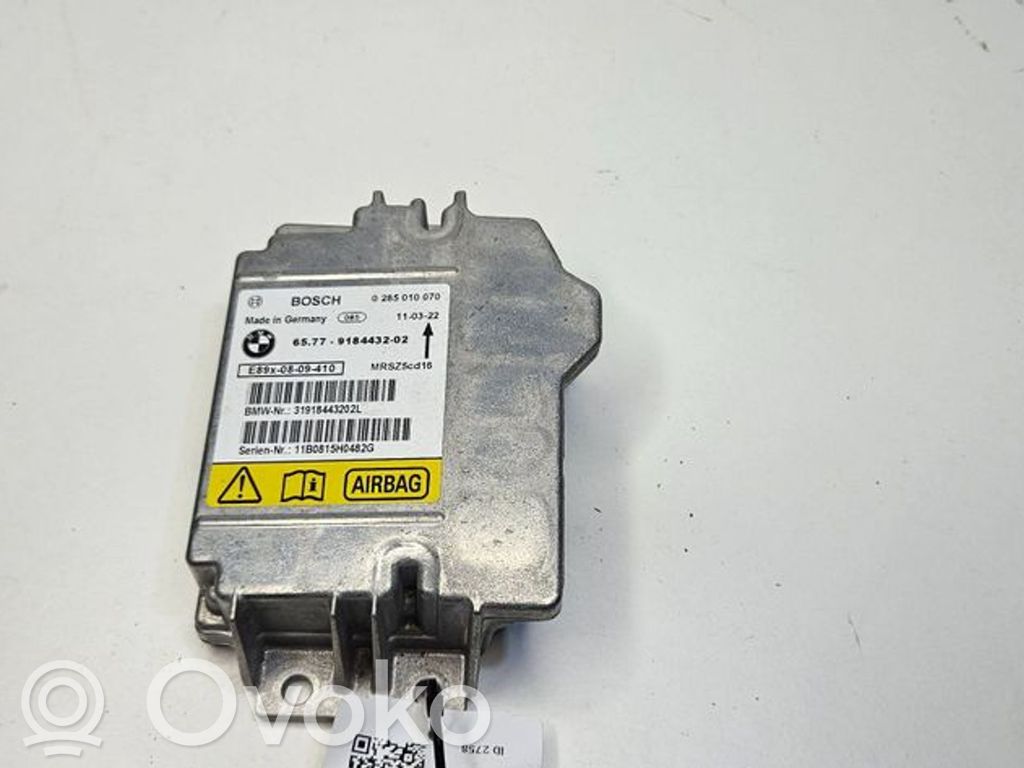 BMW 3 E92 E93 Module de contrôle airbag 
