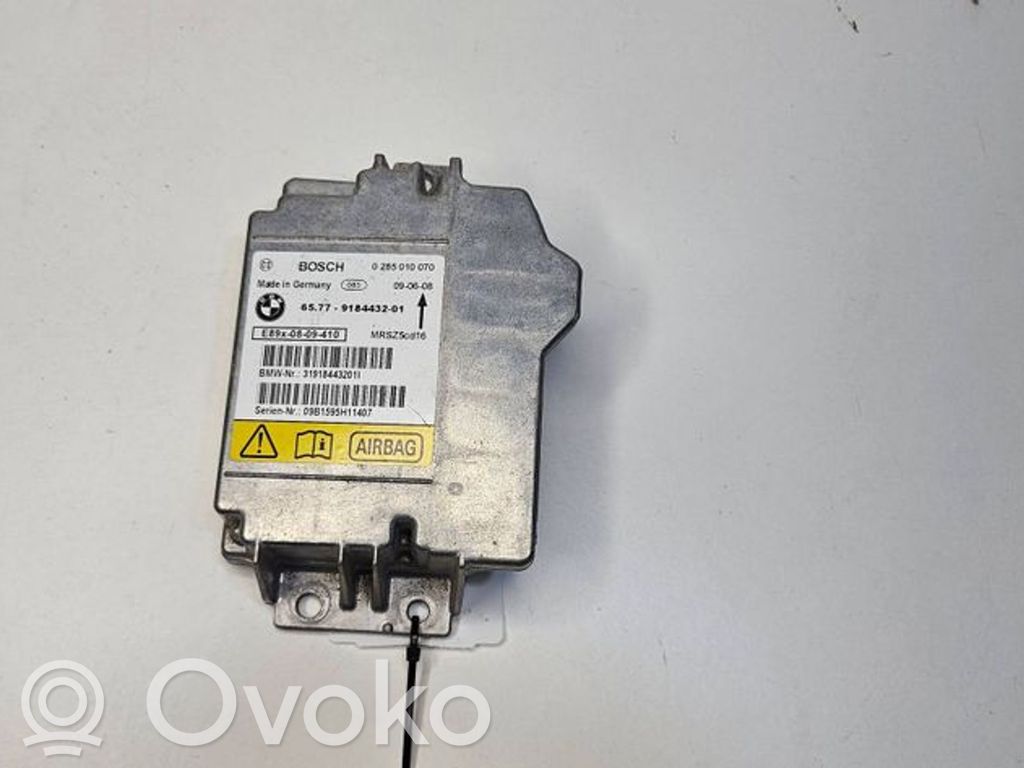 Airbag control unit/module   9184432,9184432,0285010070,31918443201I