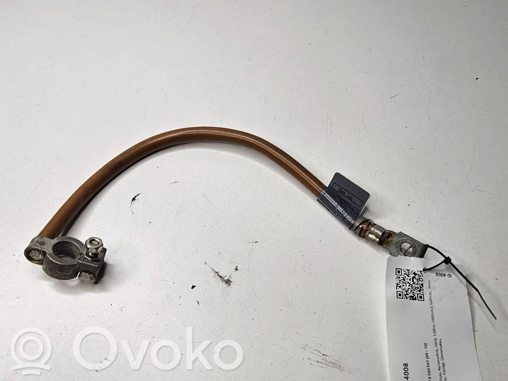 Negative earth cable (battery)   6929706,9113151,KW1306