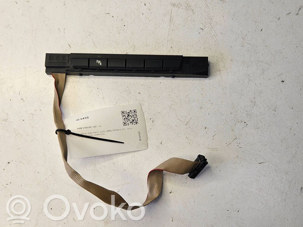 BMW 3 E90 E91 Parking (PDC) sensor switch 