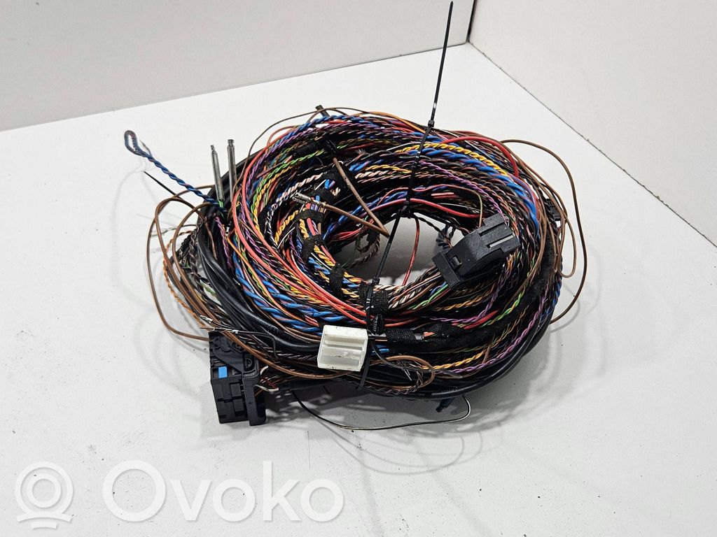 BMW 3 E90 E91 Wiązka przewodów systemu dźwiękowego 