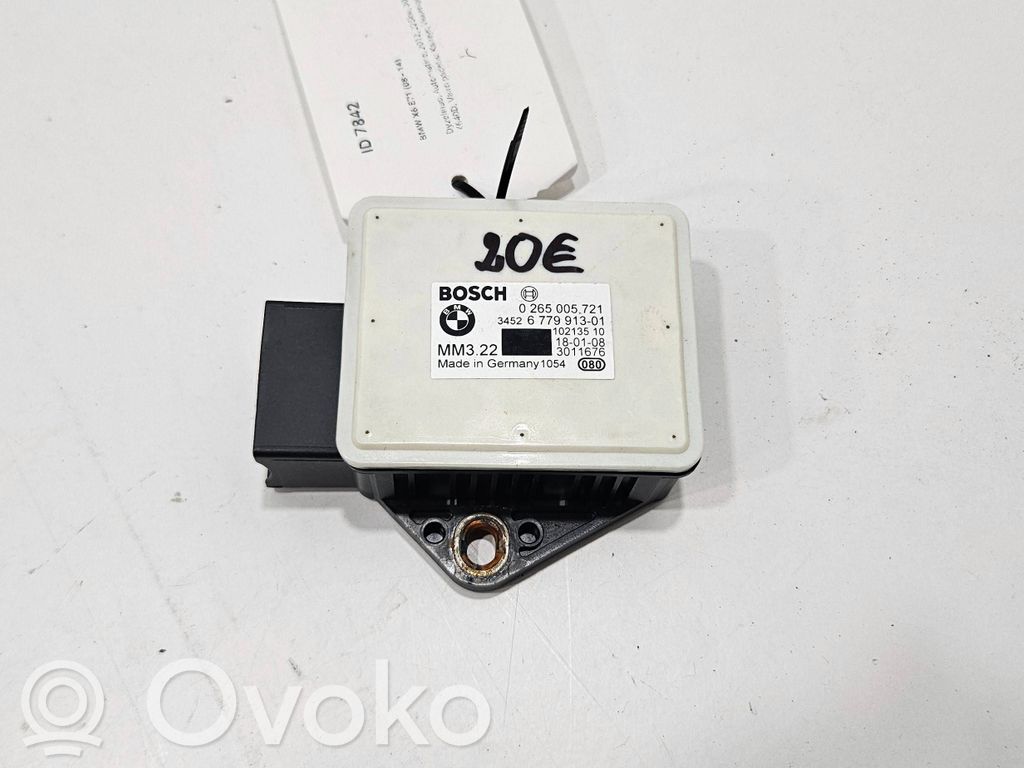 BMW X6 E71 ESP acceleration yaw rate sensor 