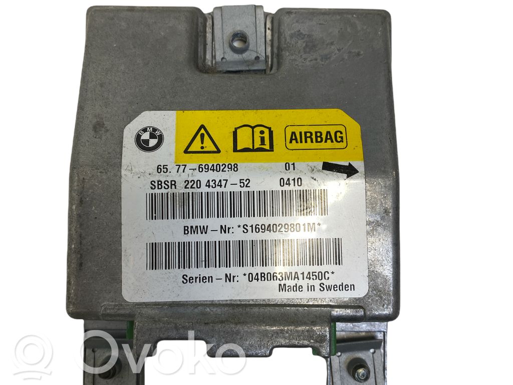 BMW 5 E60 E61 Airbag control unit/module 