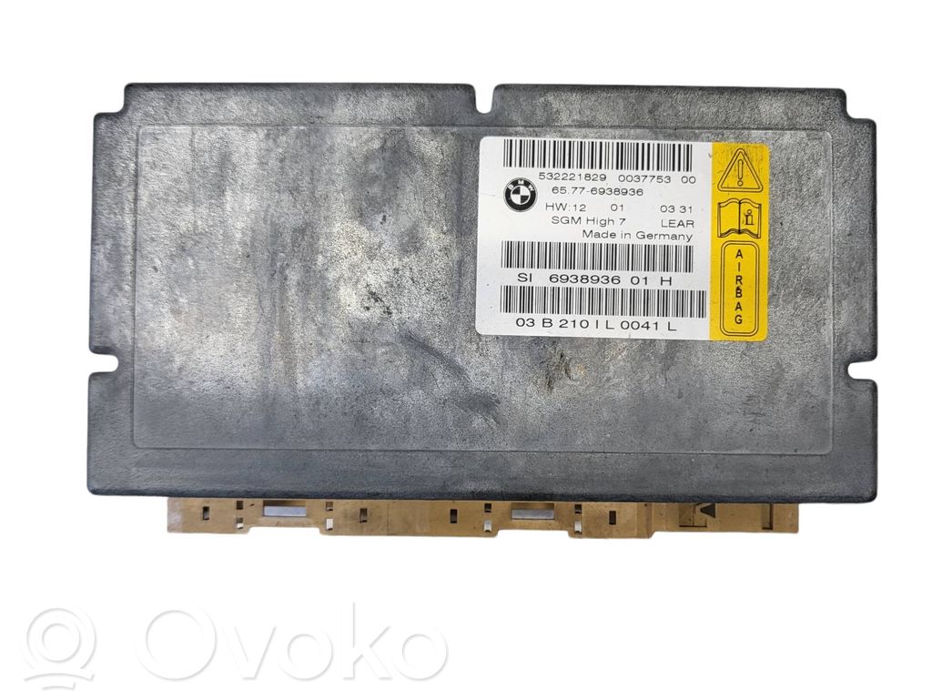 Module de contrôle airbag   6938936,532221829