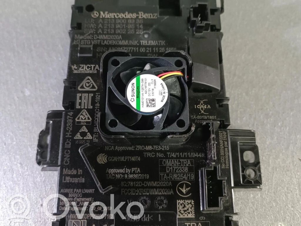 Mercedes-Benz E W213 Sonstige Steuergeräte / Module 