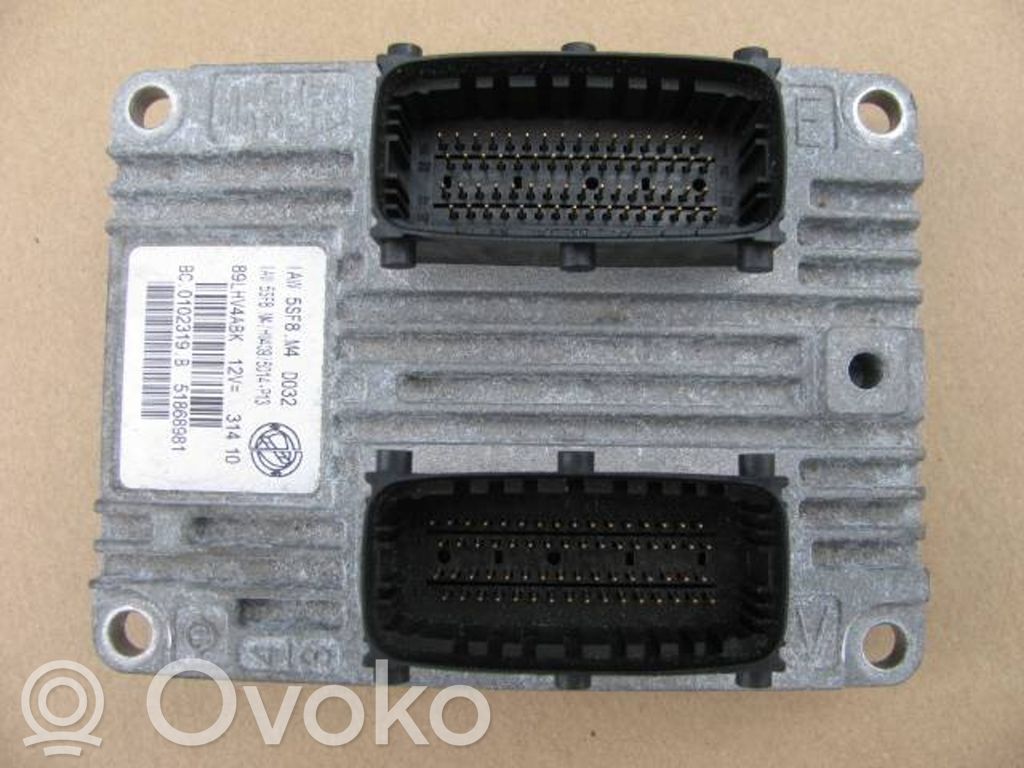 Sterownik / Moduł ECU   51868981,89LHV4ABK,BC0102319B