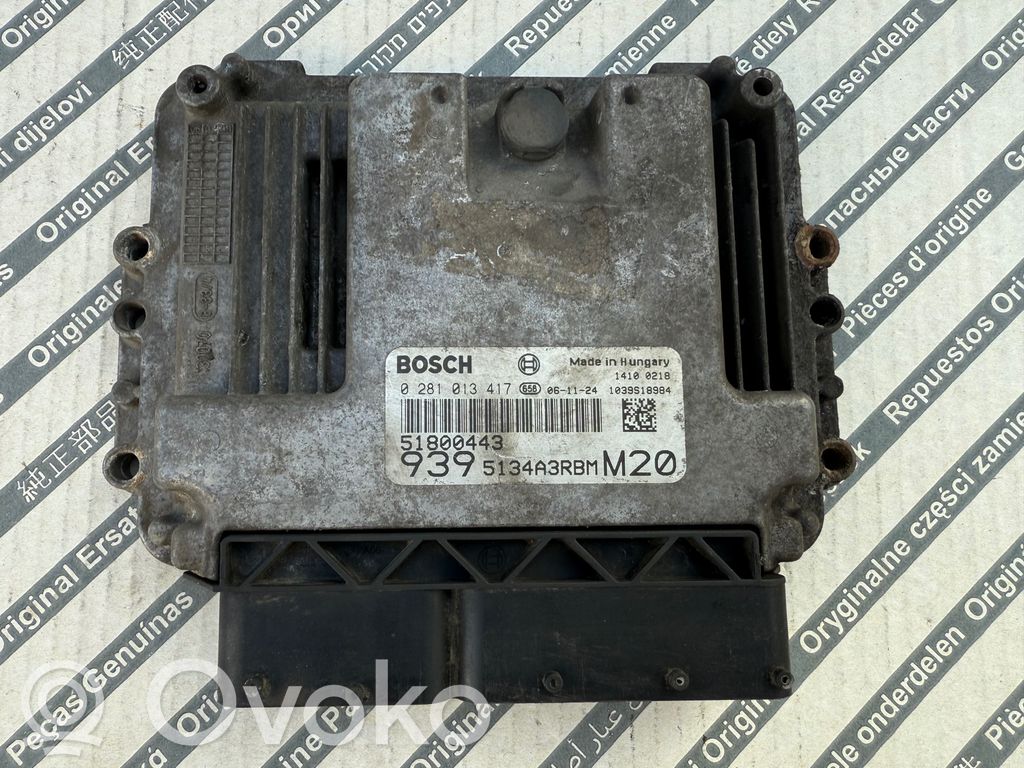 Engine control unit/module ECU   51800443,0281013417