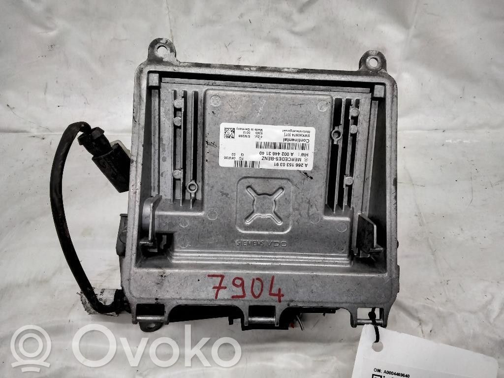 Mercedes-Benz A W169 Injection control unit/module 