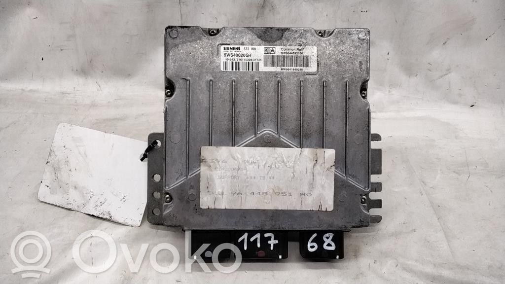 Peugeot 307 Injection control unit/module 
