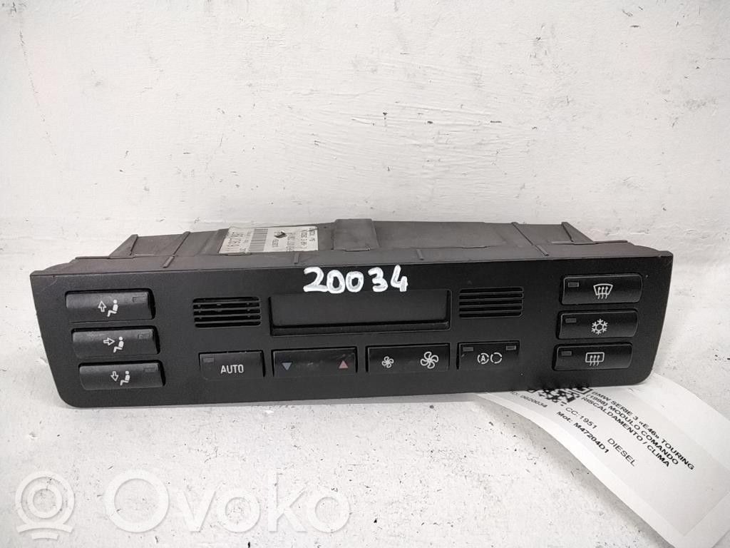 BMW 3 E46 Climate control unit 