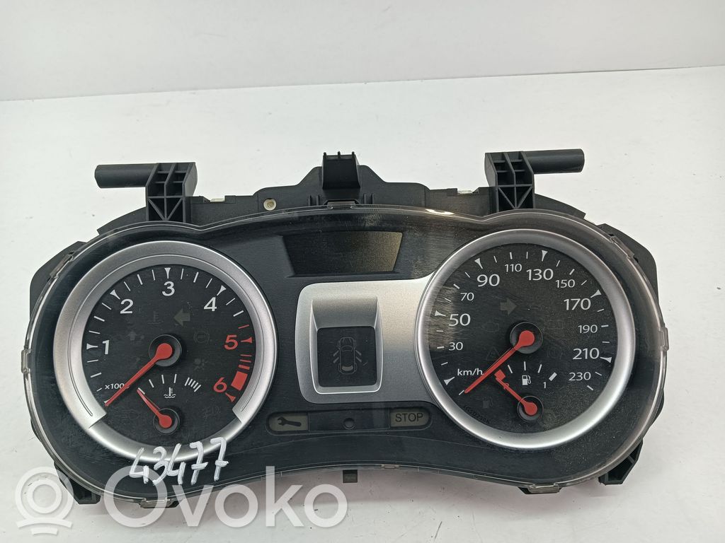 Renault Clio III Speedometer (instrument cluster) 