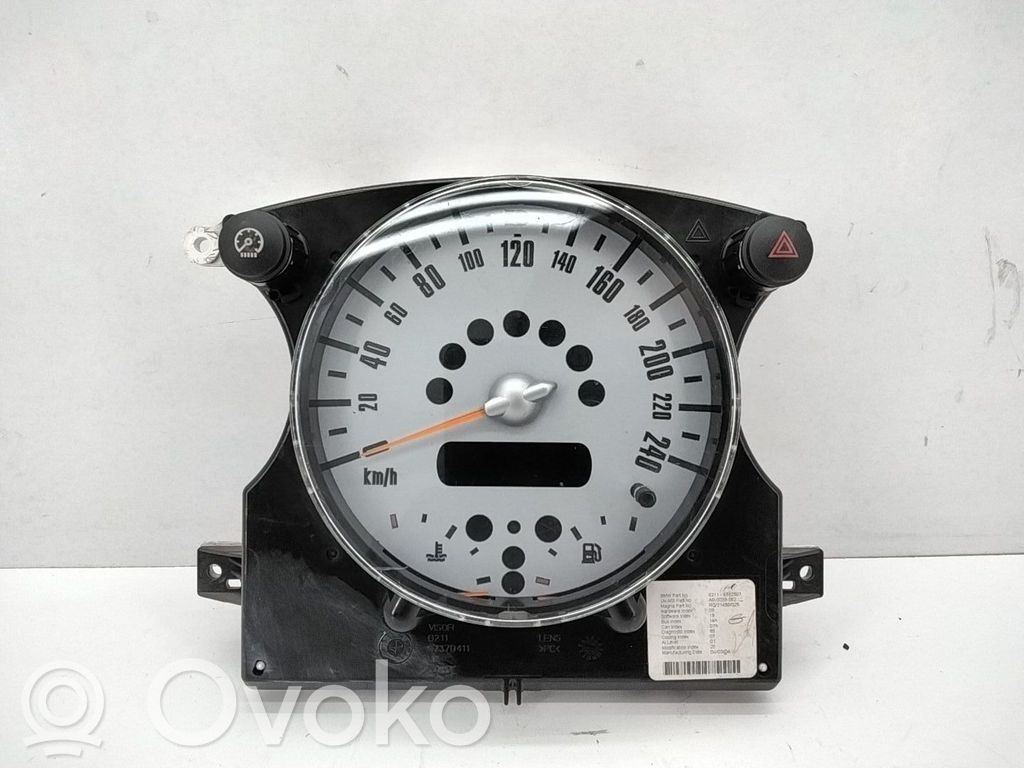Mini One - Cooper R50 - 53 Licznik / Prędkościomierz 