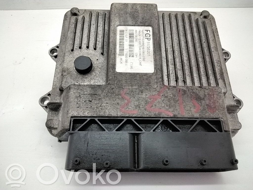 Fiat Panda II Calculateur moteur ECU 