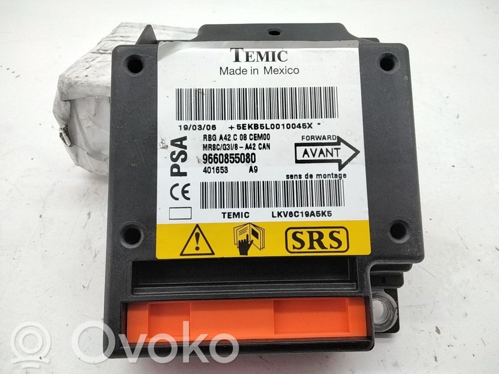Citroen C3 Airbag control unit/module 