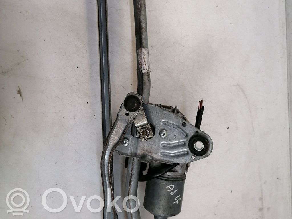 Audi A6 S6 C6 4F Mechanizm i silniczek wycieraczek szyby przedniej / czołowej 