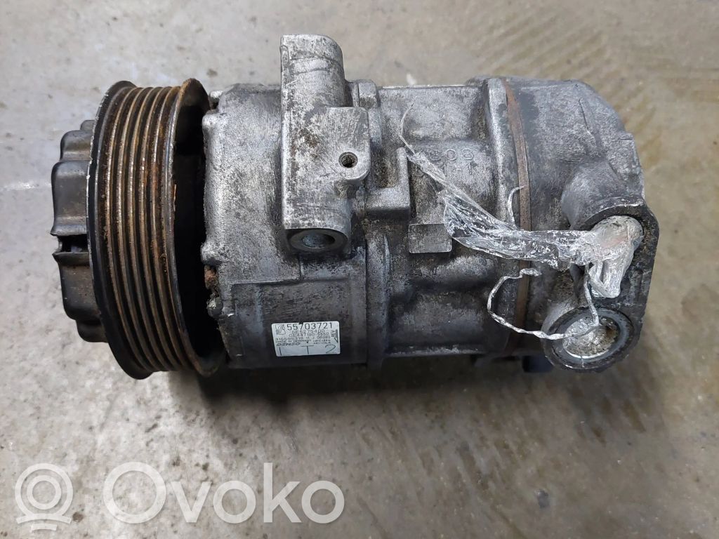 Opel Corsa D Air conditioning (A/C) compressor (pump) 