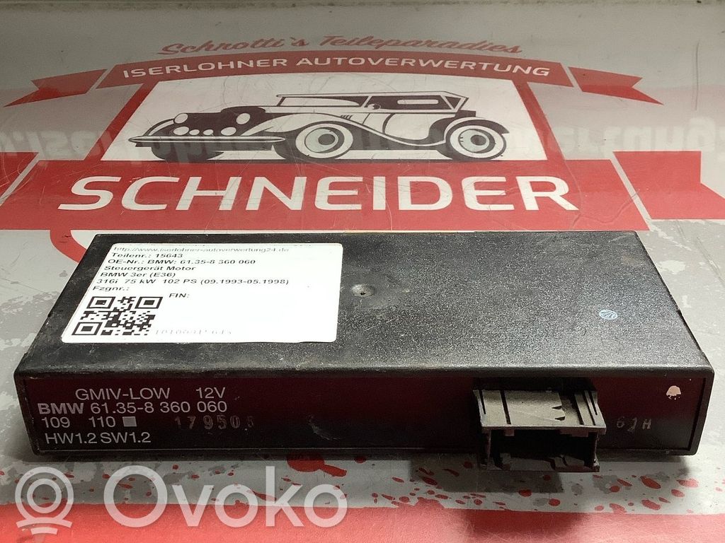 Engine control unit/module   61358360060