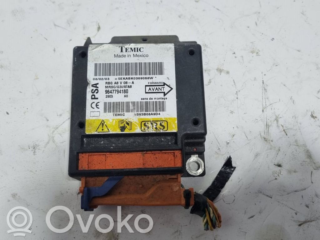 Citroen C3 Airbag control unit/module 