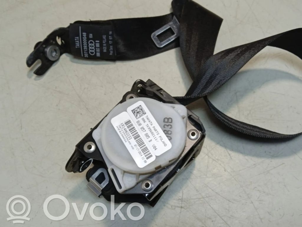 Audi Q3 8U Cinturón trasero 