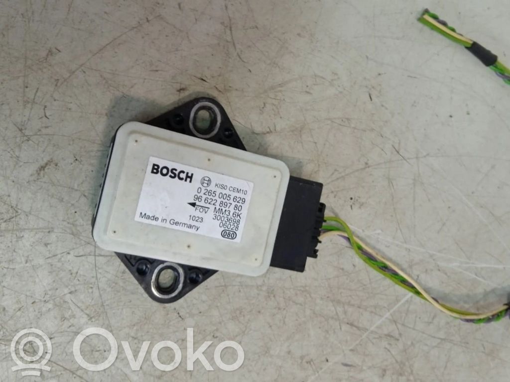 Peugeot 607 ESP acceleration yaw rate sensor 