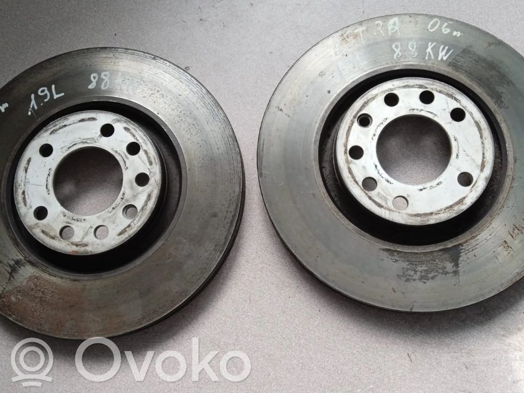 Opel Astra H Front brake disc 