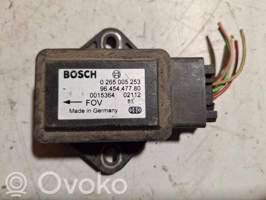 Peugeot 307 CC ESP acceleration yaw rate sensor 