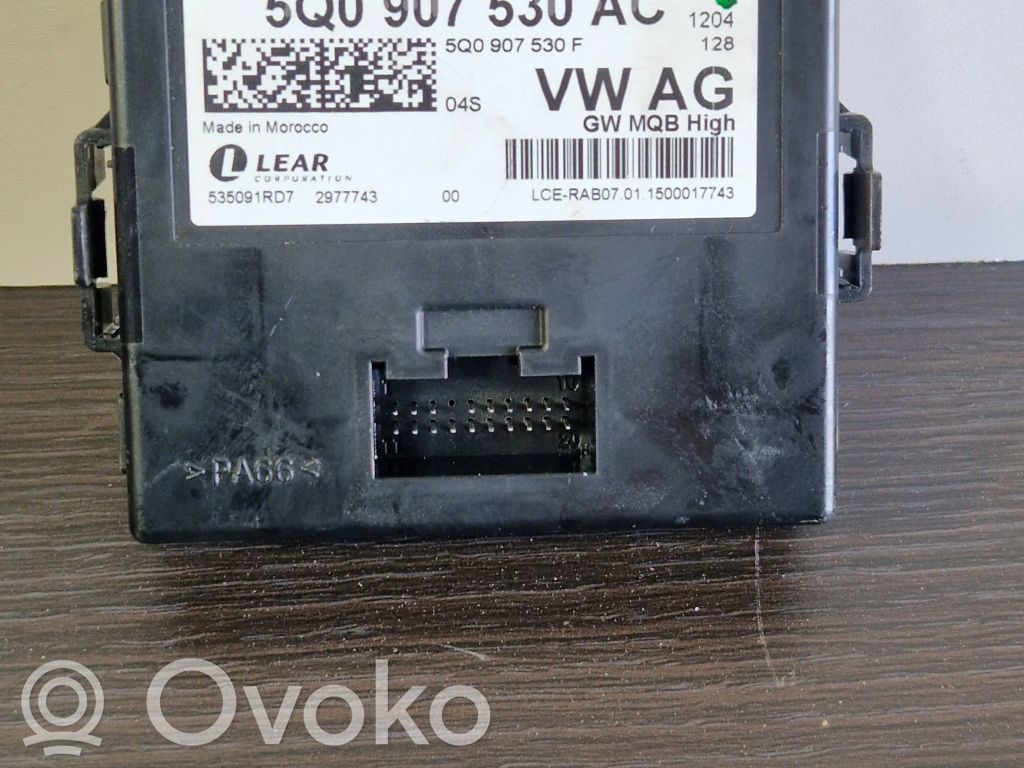 Skoda Octavia Mk3 (5E) Módulo de control Gateway 