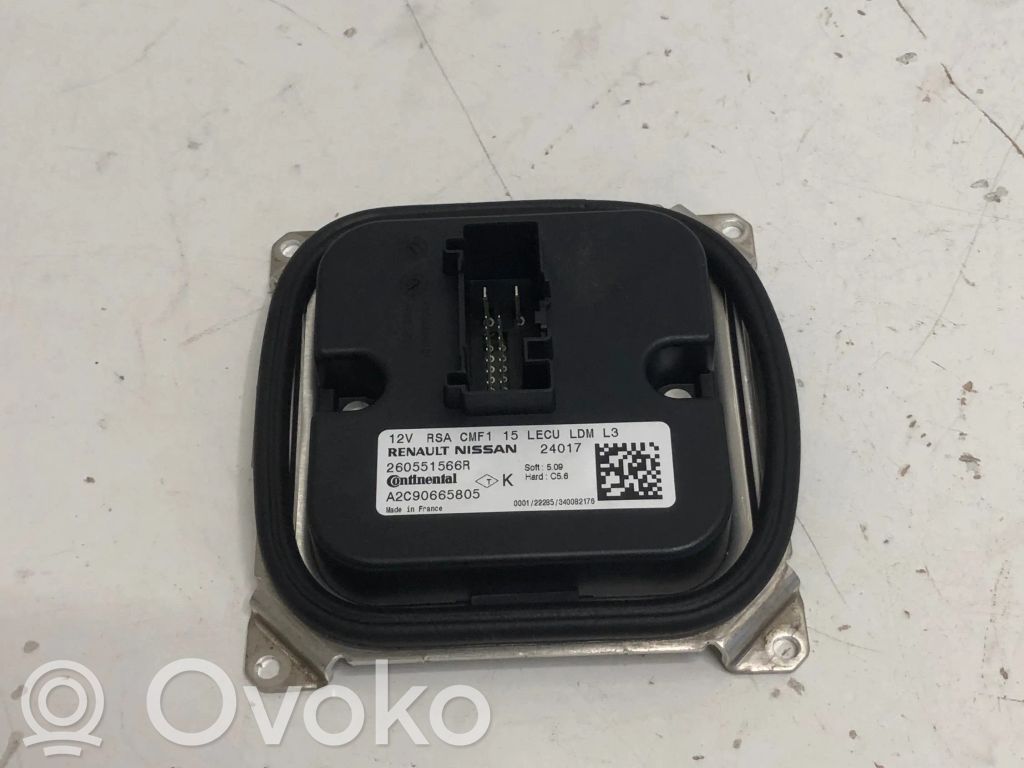 Renault Clio V Módulo de control de balasto LED 