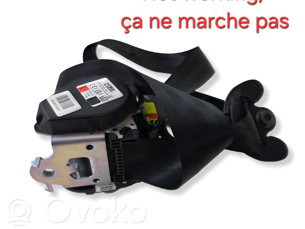 Pas bezpieczeństwa fotela przedniego   98266703XX,640983500E