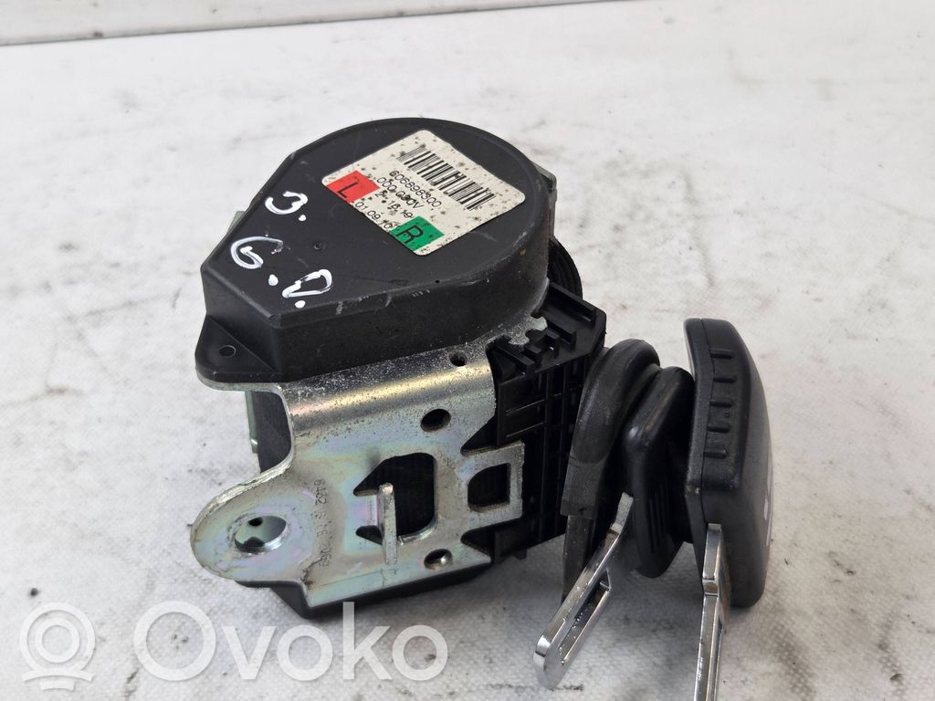 Audi Q7 4L Cinturón de la tercera fila de asientos 