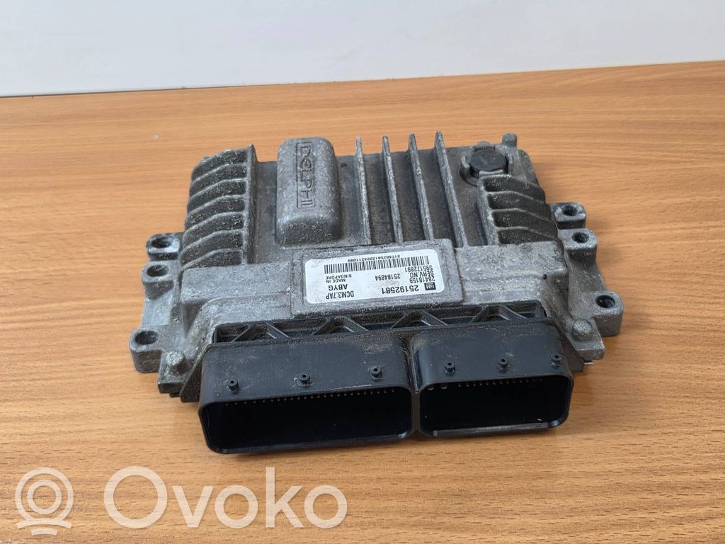 Opel Antara Engine control unit/module 