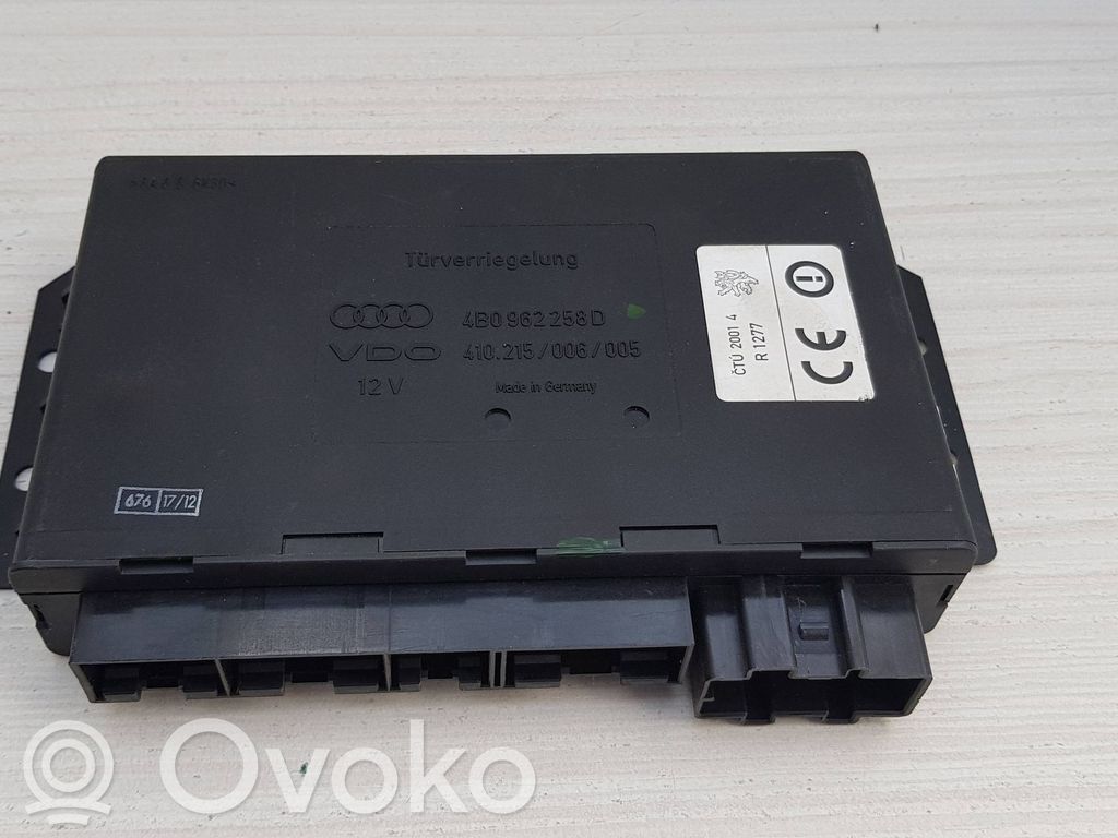 Module confort   4B0962258D,410215006005