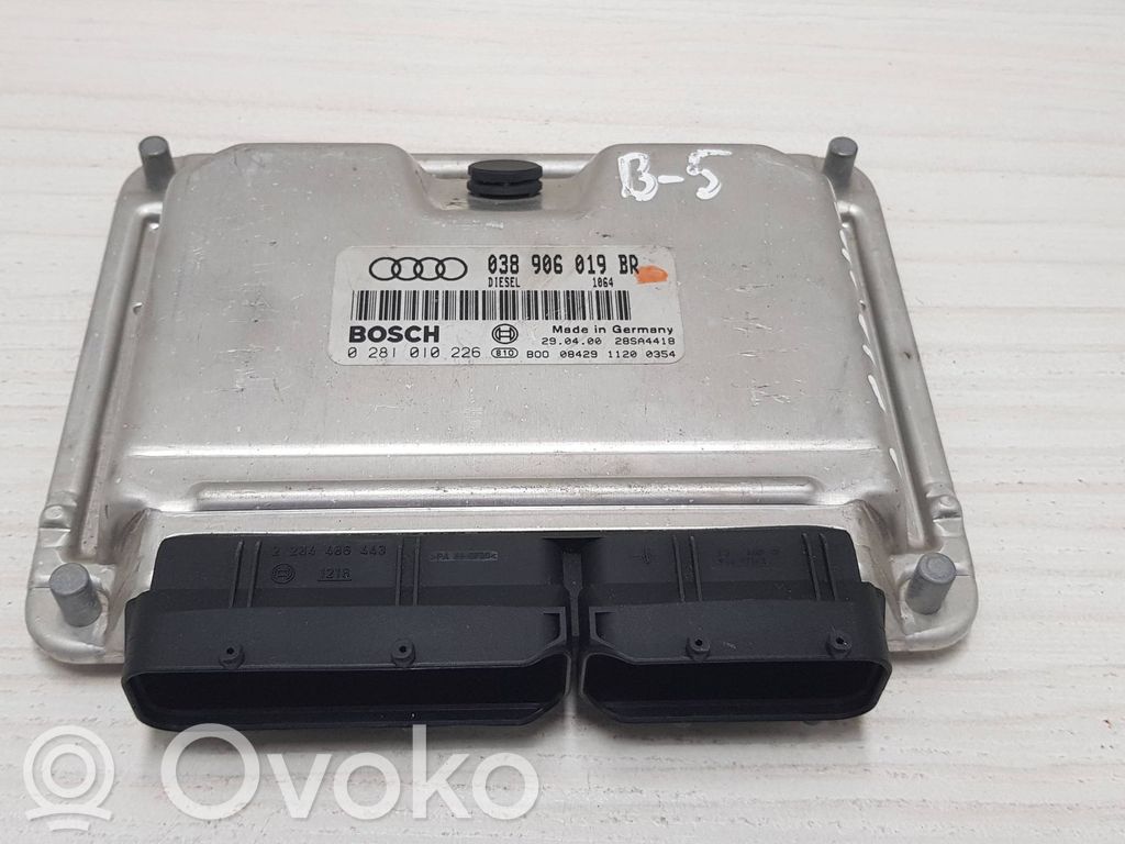 Engine control unit/module   038906019BR,0281010226,28SA4418