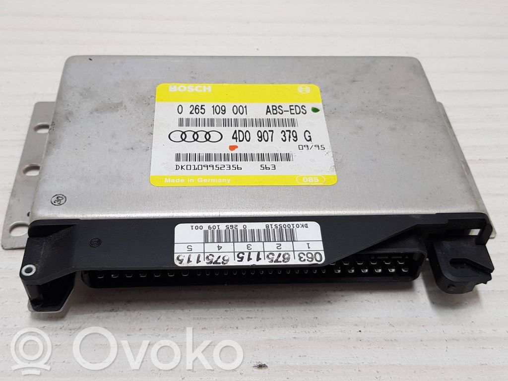 ABS control unit/module   4D0907379G,DK0109952356,0265109001,ARSEDS