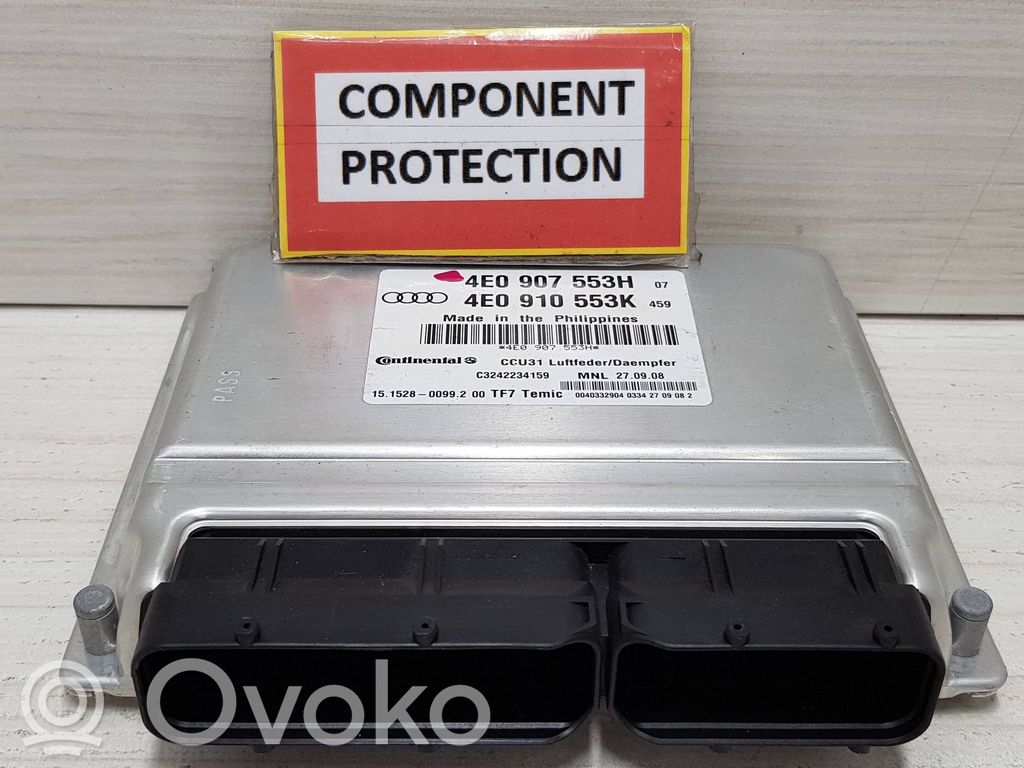 Audi A8 S8 D3 4E Module de commande suspension 