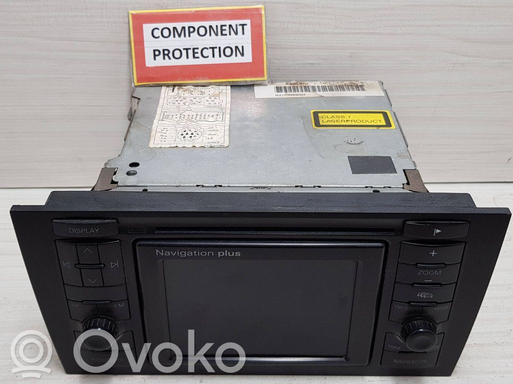 Audi A6 S6 C5 4B Panel / Radioodtwarzacz CD/DVD/GPS 