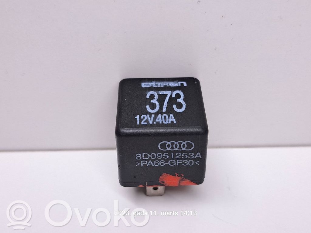Muu rele   8D0951253A,12V40A,141951253B,431951253G,4H0951253A,6238640,6555HJ,6555VP,9673062180,A0025421319,A0025427219,A0025428019