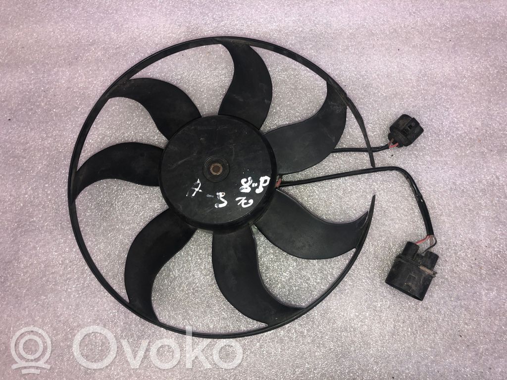 Audi A3 S3 8P Elektrinis radiatorių ventiliatorius 