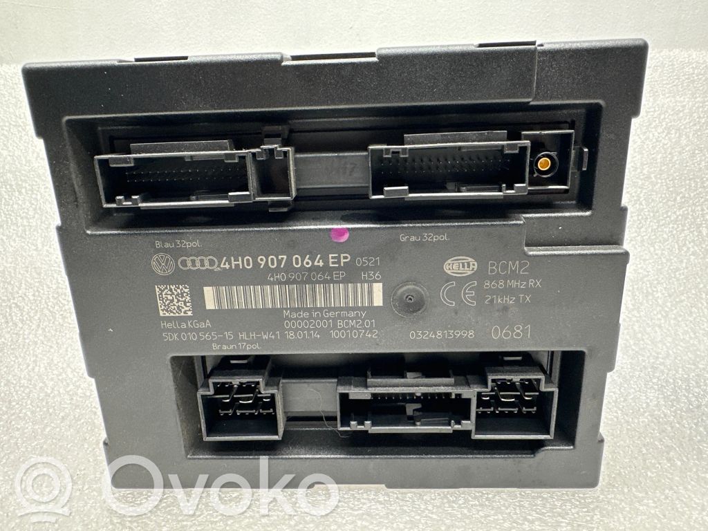 Audi A6 S6 C7 4G Module confort 