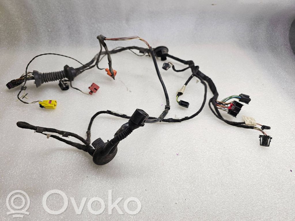 Audi A6 S6 C6 4F Wiązka przewodów drzwi przednich 
