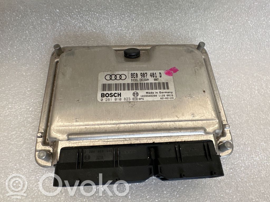 Audi A4 S4 B6 8E 8H Unitate/modul de control motor 