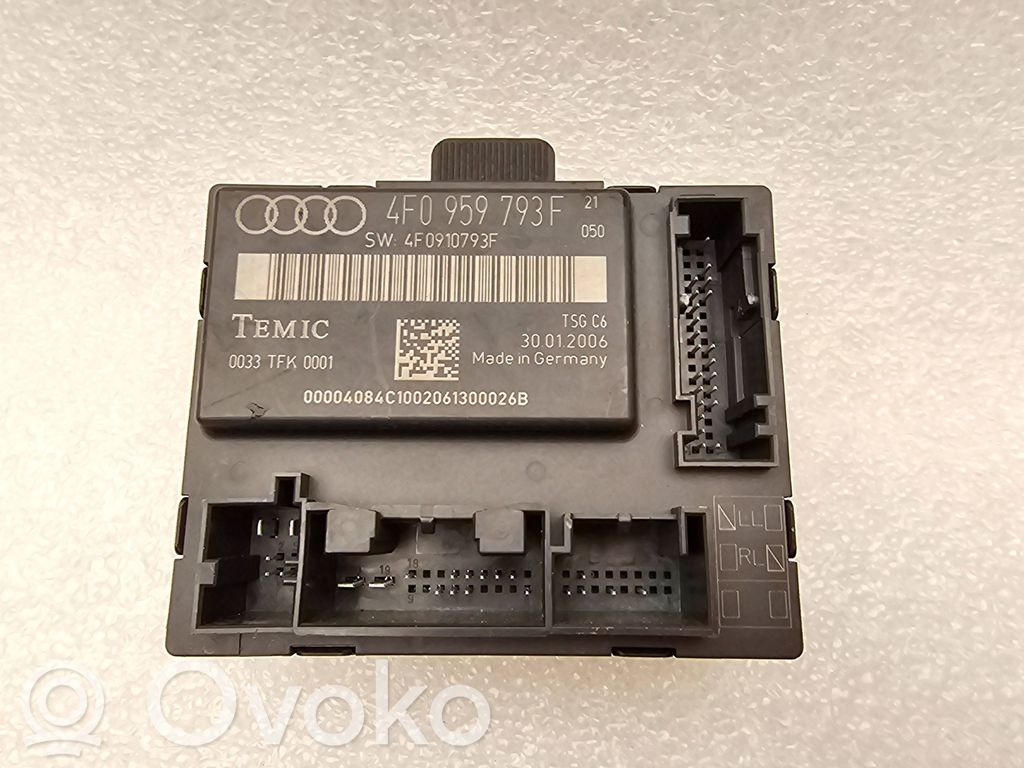 Unité de commande module de porte   4F0959793F,4F0910793F,30012006,0033TFK0001