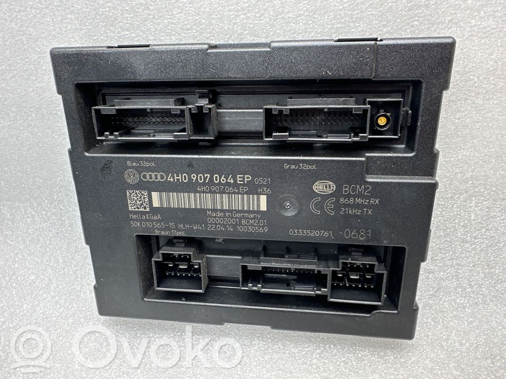 Audi A6 Allroad C7 Module confort 