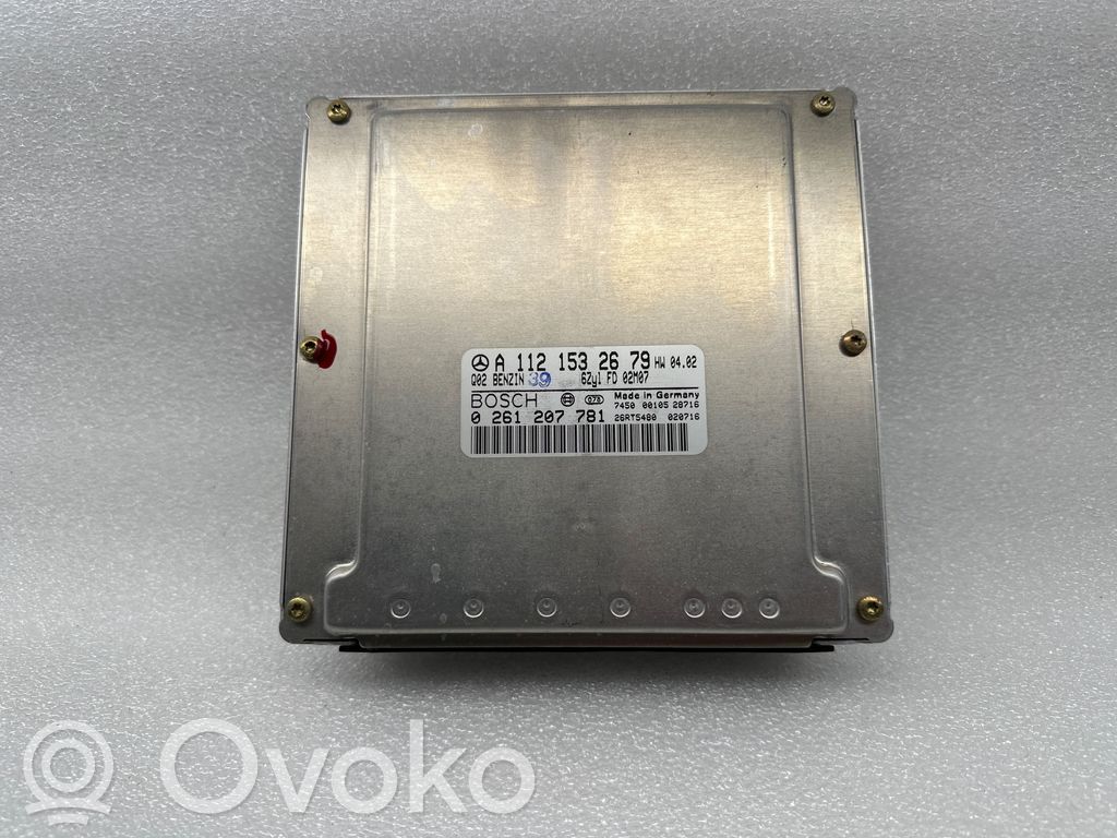 Mercedes-Benz CLK A209 C209 Engine control unit/module 